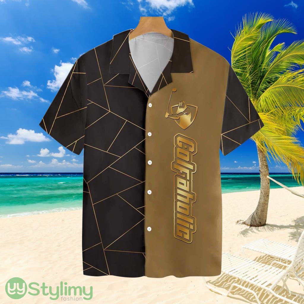 Golden Lines Golfaholic Tropical Hawaiian Shirt 2 Golden Lines Golfaholic Tropical Hawaiian Shirt Product Photo 1
