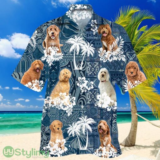 Goldendoodle Hawaiian Shirt, Goldendoodle Aloha Shirt Product Photo 1