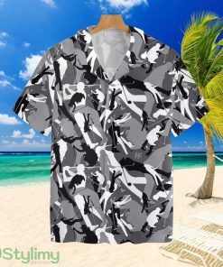 Golf Camouflage Seamless Pattern V2 Tropical Hawaiian Shirt Product Photo 1