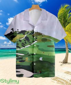 Golf Course Canvas Tropical Hawaiian Shirt Product Photo 1
