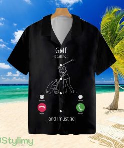 Golf Is Calling And I Must Go Tropical Hawaiian Shirt Product Photo 1