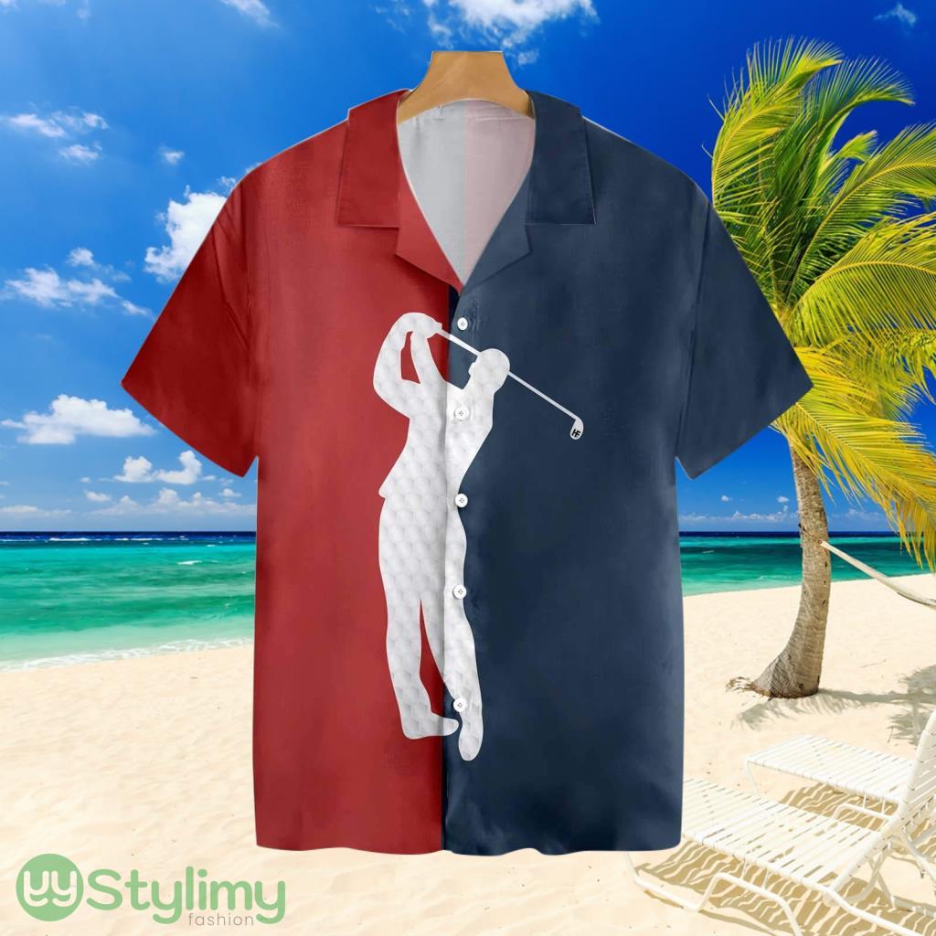 Golf Two Colors Tropical Hawaiian Shirt 2 Golf Two Colors Tropical Hawaiian Shirt Product Photo 1