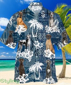 Great Dane Hawaiian Shirt, Great Dane Aloha Shirt Product Photo 1