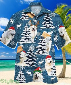 Great Pyrenees Dog Lovers Blue Tribal, Xmas Hawaiian Shirt - Perfect Gifts For Your Loved Ones Product Photo 1
