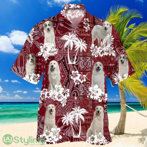 Great Pyrenees Hawaiian Shirt, Gift For Dog Lover Shirts, Men's Hawaiian Shirt Product Photo 1