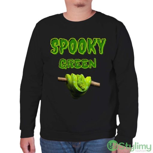 Green Tree Python Snake Lover B Day Present Active Halloween shirt - Unisex Sweatshirt