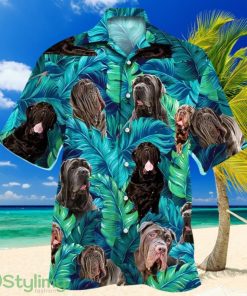 Happy Neapolitan Mastiff Dog Lovers Summer Beach Palm Tree Hawaiian Shirt Product Photo 1