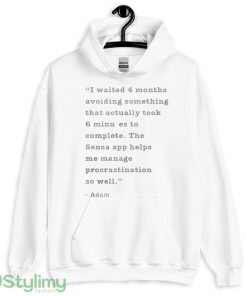 I Waited 4 Months Avoiding Something That Actually Took 6 Minutes To Complete T Shirt - 18500 Unisex Heavy Blend Hooded Sweatshirt-1