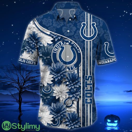 Indianapolis Colts Aloha Hawaiian Shirt Trending Summer Beach Gift