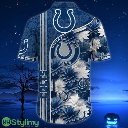 Indianapolis Colts Aloha Hawaiian Shirt Trending Summer Beach Gift