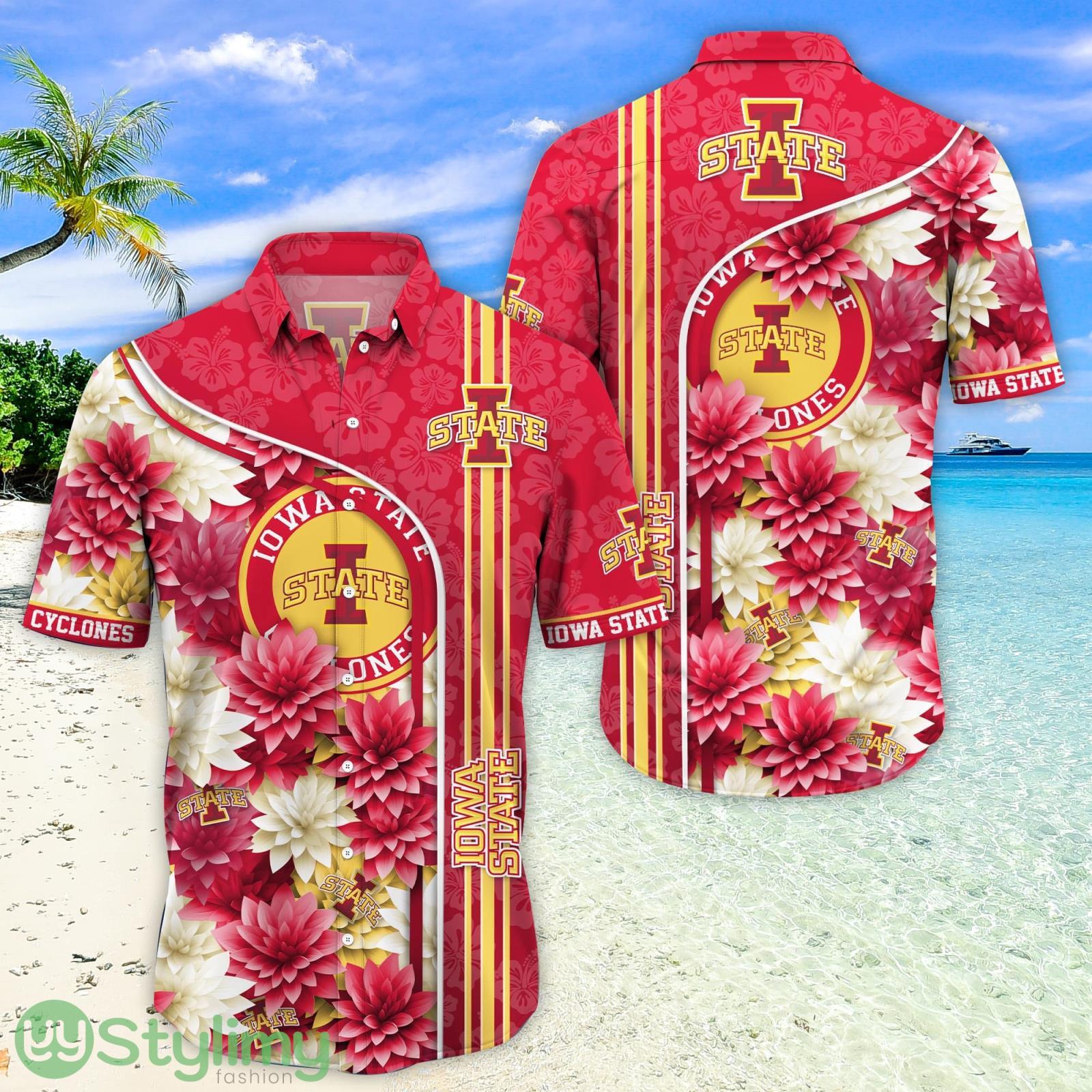 Iowa State Cyclones Aloha Hawaiian Shirt Trending Summer Beach Gift 4 Iowa State Cyclones Aloha Hawaiian Shirt Trending Summer Beach Gift Product Photo 1