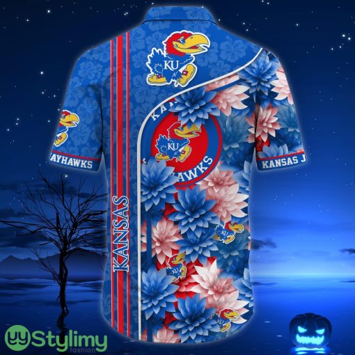 Kansas Jayhawks Aloha Hawaiian Shirt Trending Summer Beach Gift Product Photo 3