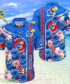 Kansas Jayhawks Aloha Hawaiian Shirt Trending Summer Beach Gift Product Photo 1