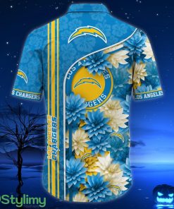 Los Angeles Chargers Aloha Hawaiian Shirt Trending Summer Beach Gift Product Photo 3