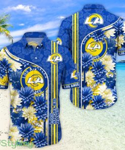 Los Angeles Rams Aloha Hawaiian Shirt Trending Summer Beach Gift Product Photo 1