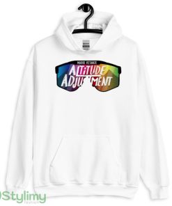 Mario Vetanze Altitude Adjustment shirt - 18500 Unisex Heavy Blend Hooded Sweatshirt-1