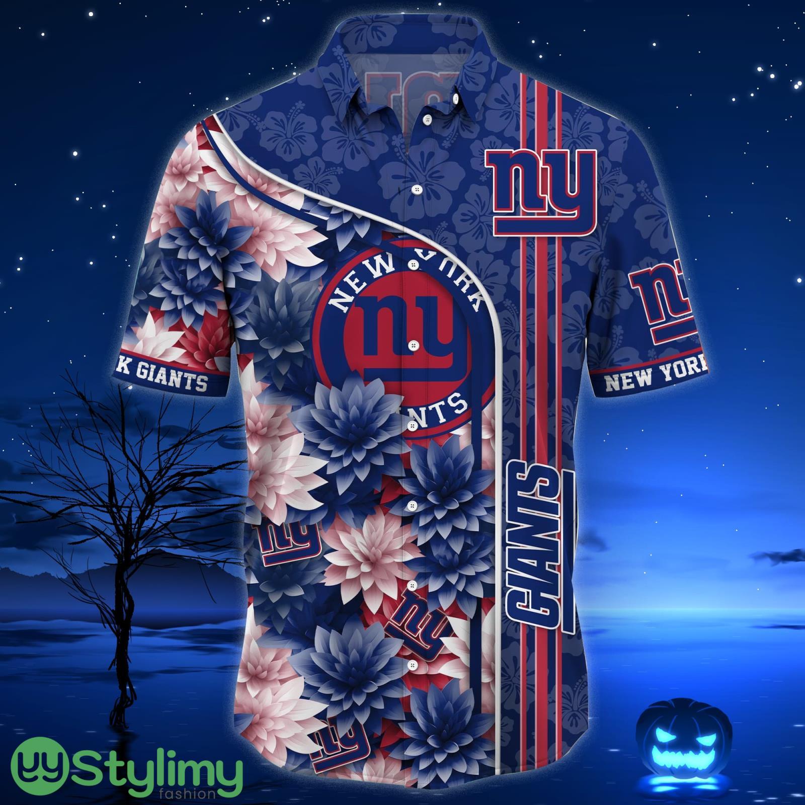 New York Giants Aloha Hawaiian Shirt Trending Summer Beach Gift 2 New York Giants Aloha Hawaiian Shirt Trending Summer Beach Gift Product Photo 2