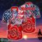 Ohio State Buckeyes NCAA1 US Flag Independence Day Hawaiian Shirt For Men And Women Product Photo 2