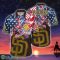 San Diego Padres MLB US Flag Independence Day Hawaiian Shirt For Men And Women Product Photo 2