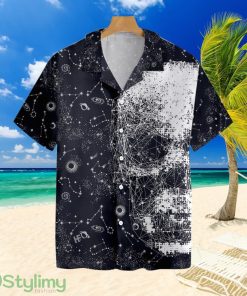 Skull Space Galaxy Constellationtropical Hawaiian Shirt For Men And Women Product Photo 1