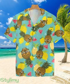 Skull With Sunglassestropical Hawaiian Shirt For Men And Women Product Photo 1