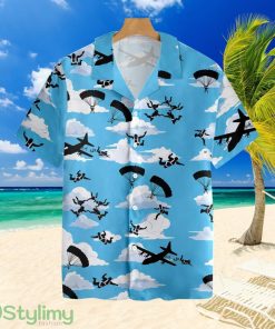 Skydiving Patterntropical Hawaiian Shirt For Men And Women Product Photo 1