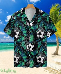 Soccer Grunge Urban Patterntropical Hawaiian Shirt For Men And Women Product Photo 1