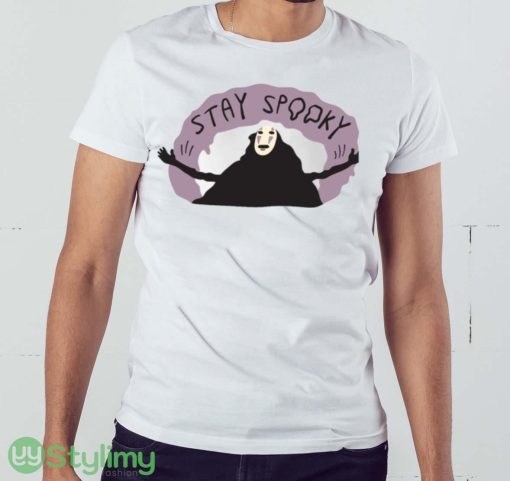 Stay Spooky Faceless Halloween shirt - White Men T-Shirt