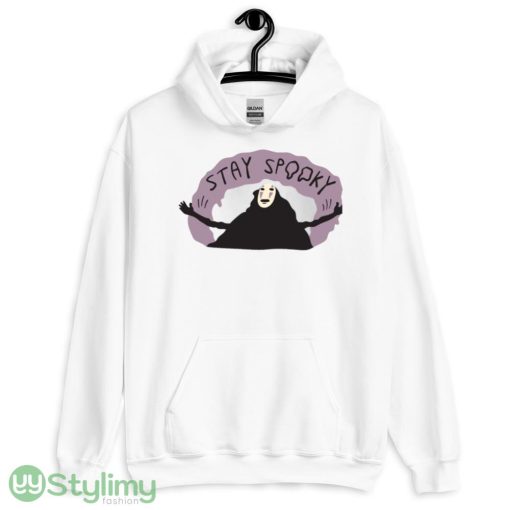 Stay Spooky Faceless Halloween shirt - 18500 Unisex Heavy Blend Hooded Sweatshirt-1