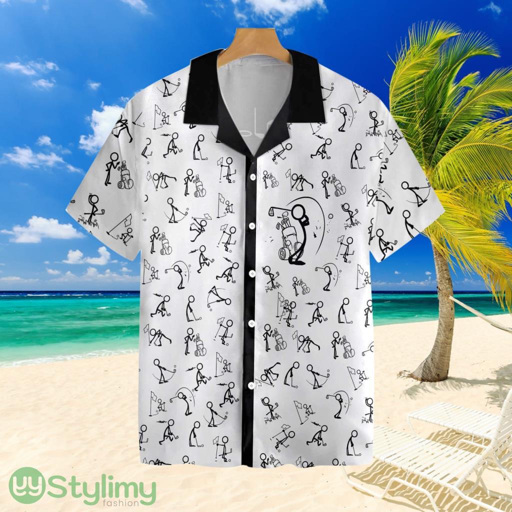 Stickfigures Playing Golf V3tropical Hawaiian Shirt For Men And Women 2 Stickfigures Playing Golf V3tropical Hawaiian Shirt For Men And Women Product Photo 1