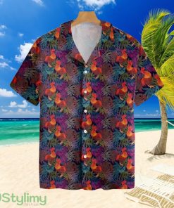 Stylish Rooster Chickentropical Hawaiian Shirt For Men And Women Product Photo 1