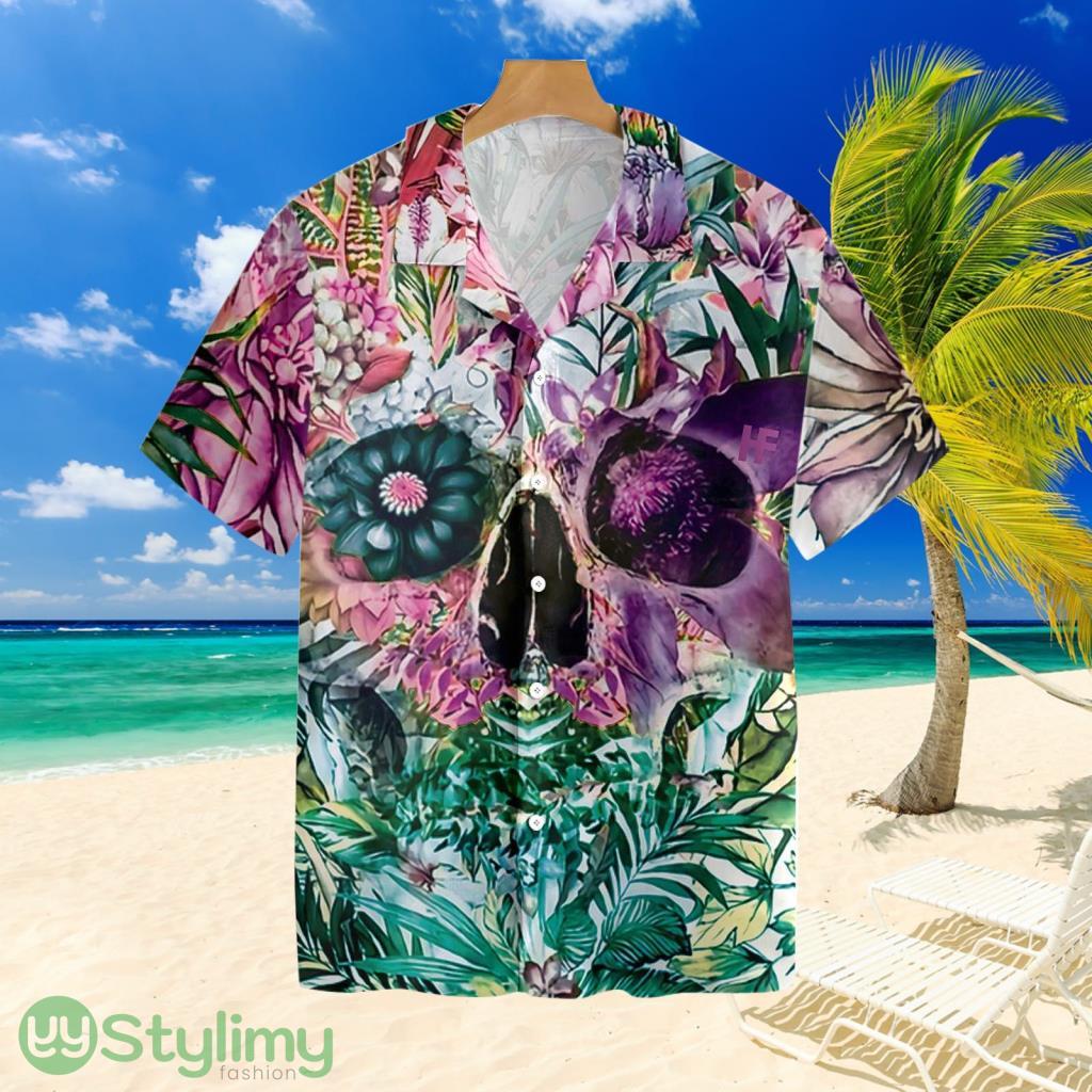Summer Tropical Skull Patterntropical Hawaiian Shirt For Men And Women 2 Summer Tropical Skull Patterntropical Hawaiian Shirt For Men And Women Product Photo 1