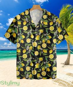 Summertime Watercolor Lemontropical Hawaiian Shirt For Men And Women Product Photo 1