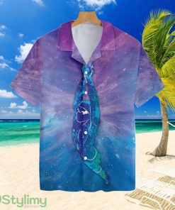 Swimming In The Galaxytropical Hawaiian Shirt For Men And Women Product Photo 1