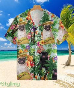 Taco Pug Are Ready For Summertropical Hawaiian Shirt For Men And Women Product Photo 1