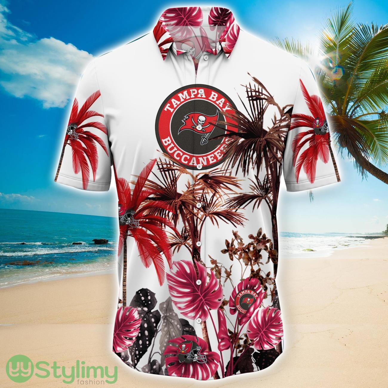 Tampa Bay Buccaneers NFL Aloha Summer Gift Hawaiian Shirt For Fans 2 Tampa Bay Buccaneers NFL Aloha Summer Gift Hawaiian Shirt For Fans Product Photo 2
