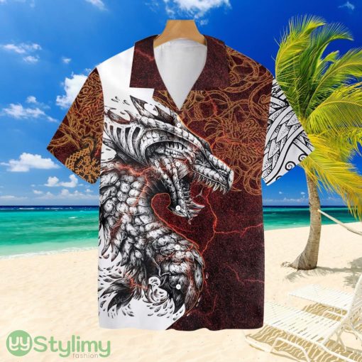 Tattoo Dragontropical Hawaiian Shirt For Men And Women Product Photo 1