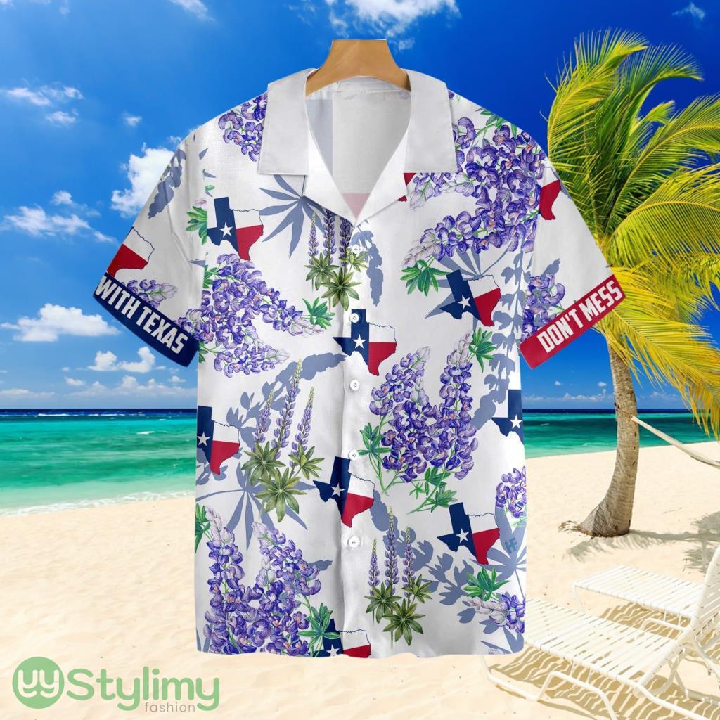 Texas Flag Bluebonnets V1 Tropical Hawaiian Shirt For Men And Women 2 Texas Flag Bluebonnets V1 Tropical Hawaiian Shirt For Men And Women Product Photo 1