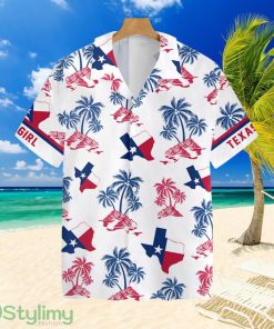 Texas Girl Tropical Hawaiian Shirt For Men And Women Product Photo 1