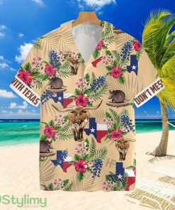 Texas Insignia Tropical Hawaiian Shirt For Men And Women Product Photo 1