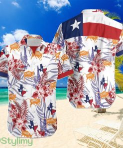 Texas Longhorn Bluebonnet Tropical Hawaiian Shirt For Men And Women Product Photo 1