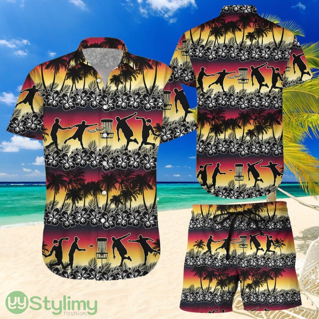 Topeka Style Disc Golf Hawaiian Shirt And Short - Disc Golf Sunset Coconut Beach Hawaii Shirs - Summer Holiday Gift 2 Topeka Style Disc Golf Hawaiian Shirt And Short - Disc Golf Sunset Coconut Beach Hawaii Shirs - Summer Holiday Gift Product Photo 1