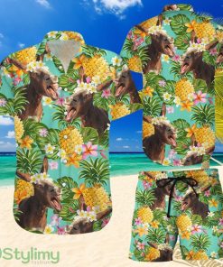 Topeka Style Donkey Hawaiian Shirt And Short - Pineapple Donkey Button Down Shirt - Best Gift For Summer Product Photo 1