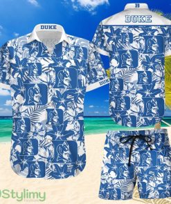 Topeka Style Duke Blue Devils Hawaiian Shirt And Short Product Photo 1