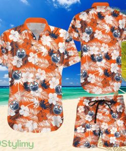 Topeka Style Edmonton Oilers Hawaii Floral Product Photo 1