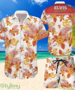 Topeka Style Elvis Presley Hawaiian Shirt And Short Product Photo 1