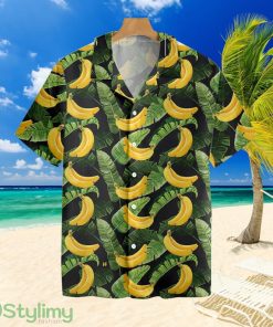Tropical Banana Leaves And Banana Tropical Hawaiian Shirt For Men And Women Product Photo 1