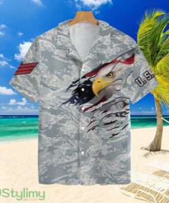 Veteran Proud Us Airforce Camouflage Tropical Aloha Gift For Men And Women Product Photo 1