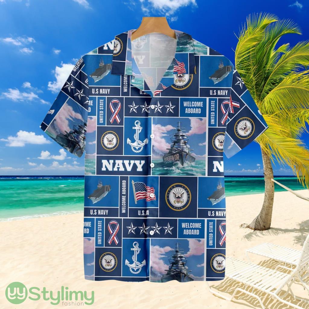 Veteran Soldier Us Navy Welcome To Aboard Tropical Aloha Gift For Men And Women 2 Veteran Soldier Us Navy Welcome To Aboard Tropical Aloha Gift For Men And Women Product Photo 1