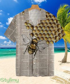 Vintage Honey Bee Tropical Aloha Gift For Men And Women Product Photo 1